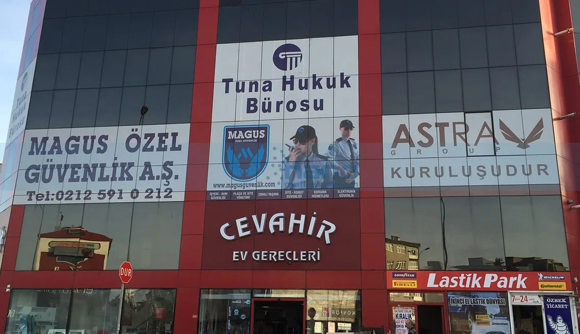 Ankara Cephe Reklam Giydirme