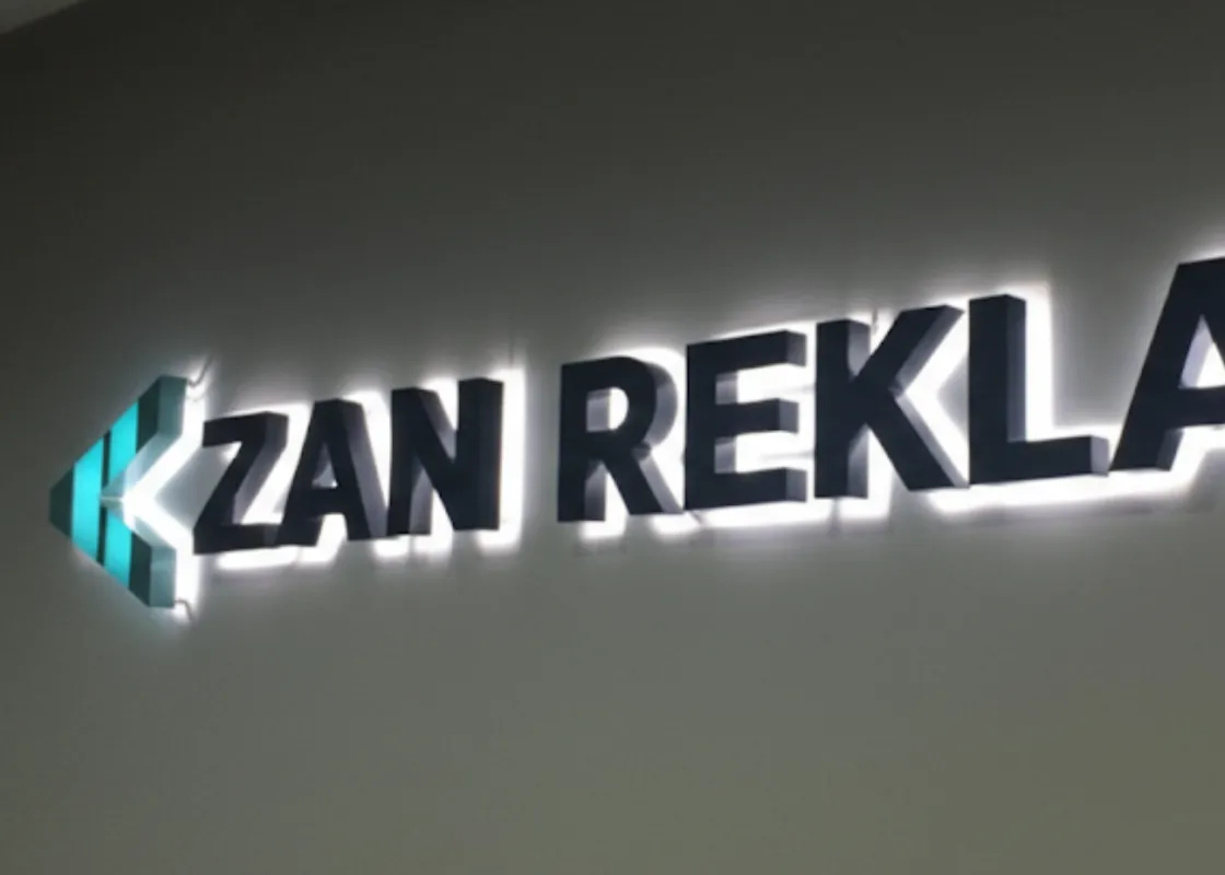 Ankara Kutu Harf Krom Tabela