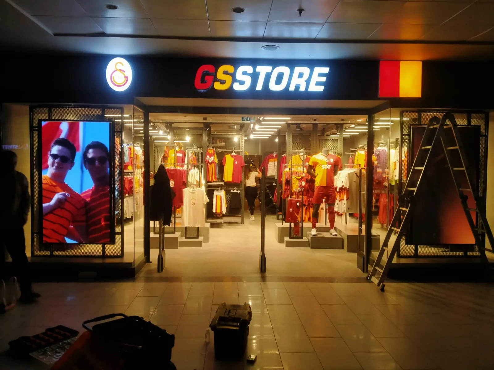 Ankara Kutu Harf Krom Tabela